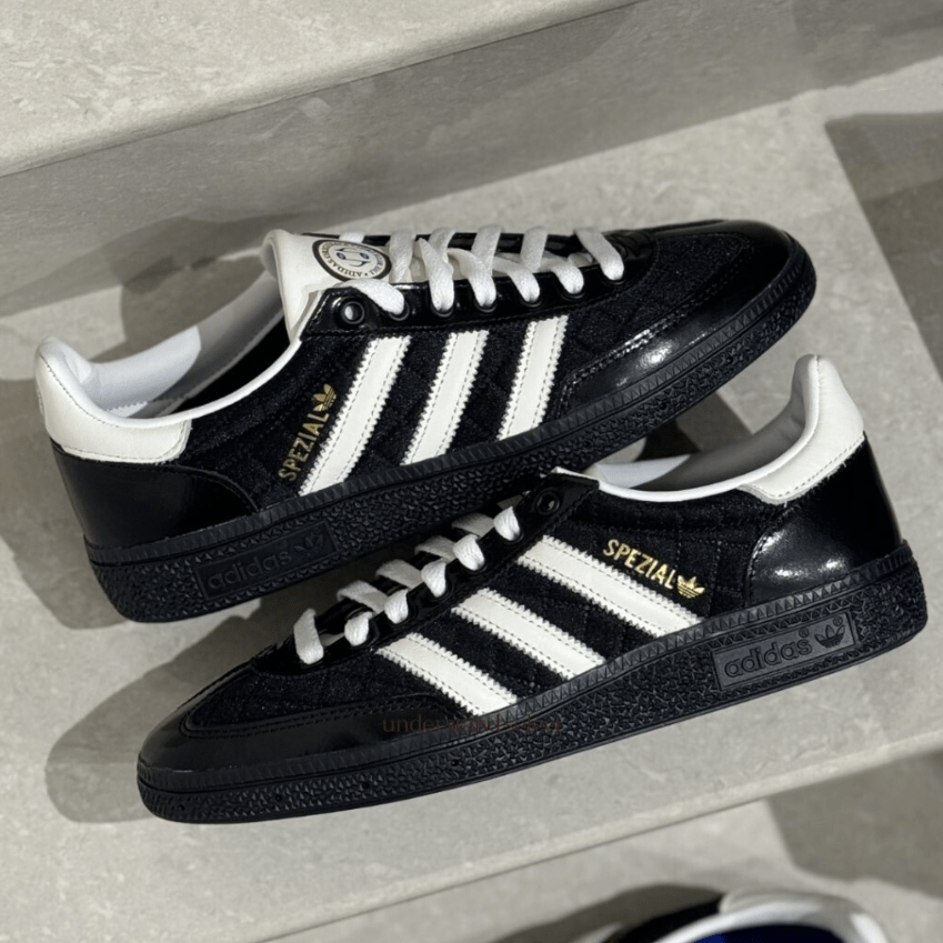 ★海外限定上品かわいいadidas originals HANDBALL SPEZIAL格紋 小香風]ADIDAS ORIGINALS HANDBALL SPEZIAL 黑白格紋| HADNES