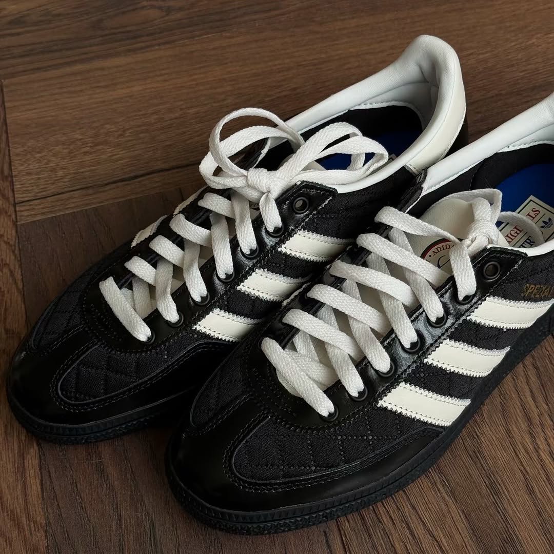 [小香風]ADIDAS ORIGINALS HANDBALL SPEZIAL 黑白格紋 - HADNES