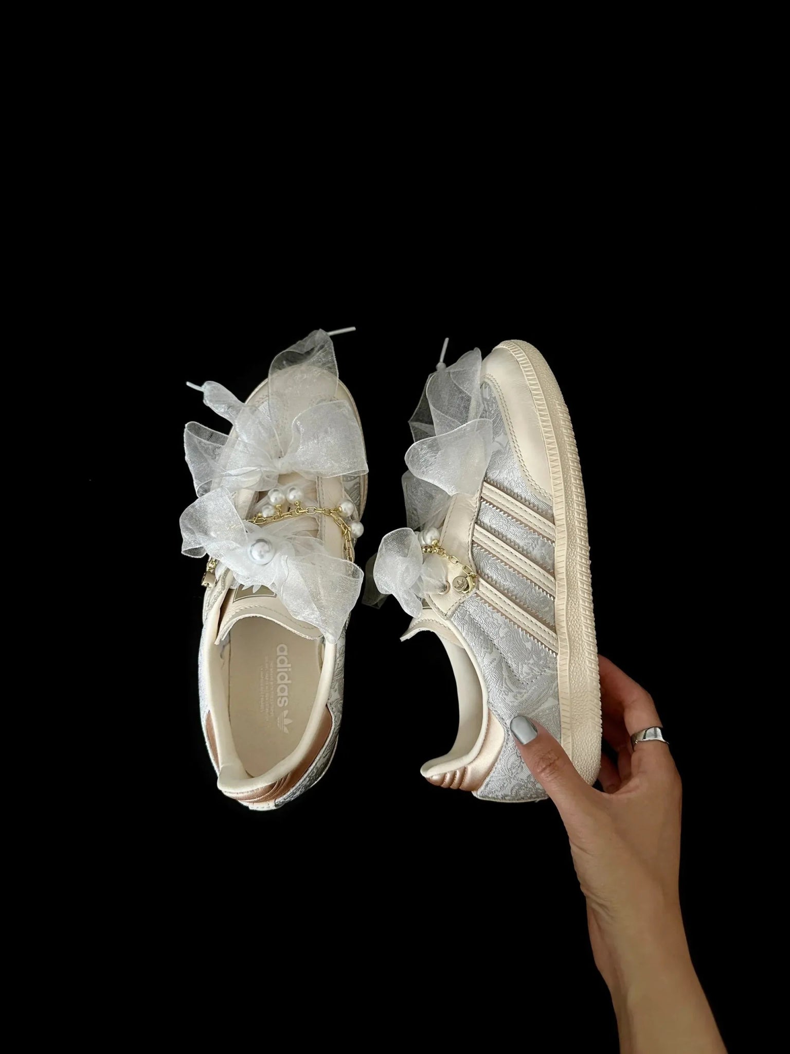 【宋雨琦代言同款】Adidas Originals Samba OG 珍珠香檳 - HADNES