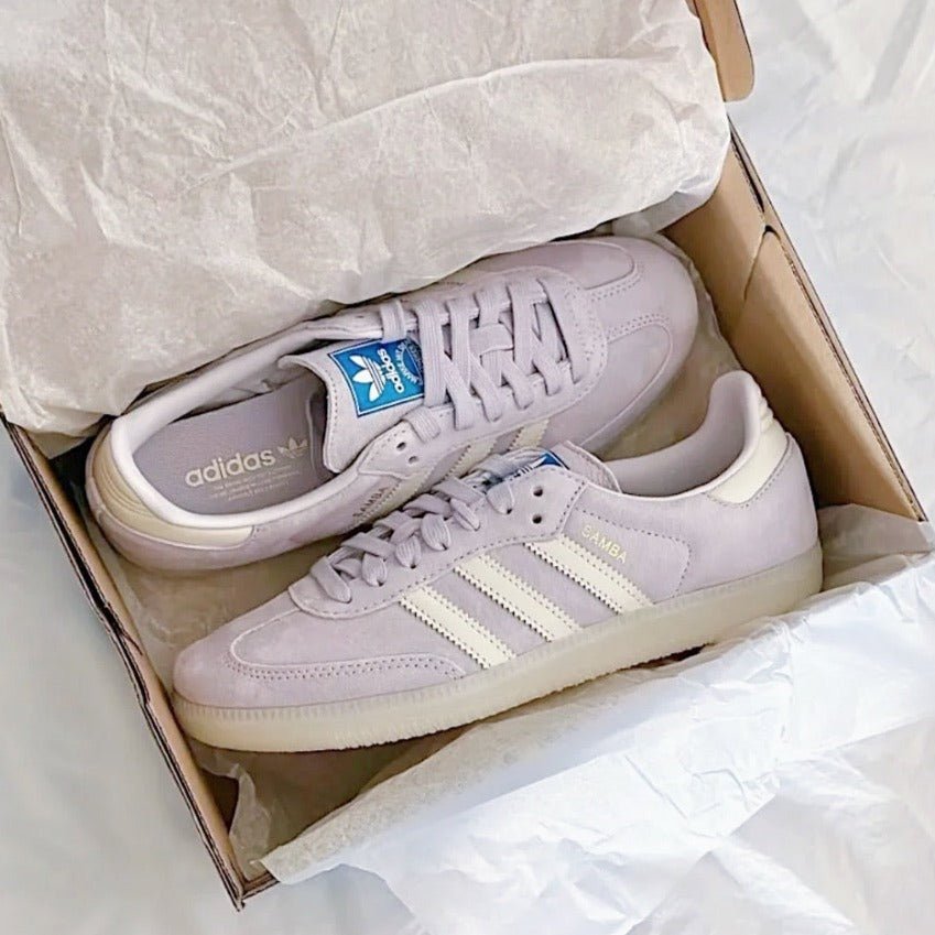 絕美新色💜Adidas Originals Samba OG 夢幻淺紫 - HADNUS