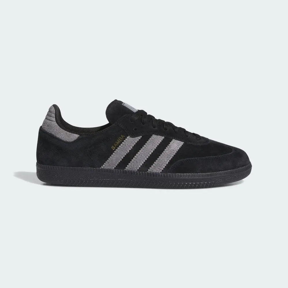 ADIDAS SAMBA ADV 黑灰 - HADNES