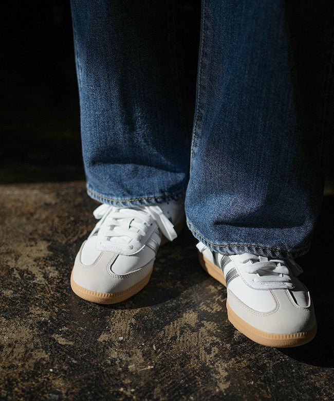 ADIDAS SAMBA OG 白銀 - HADNES