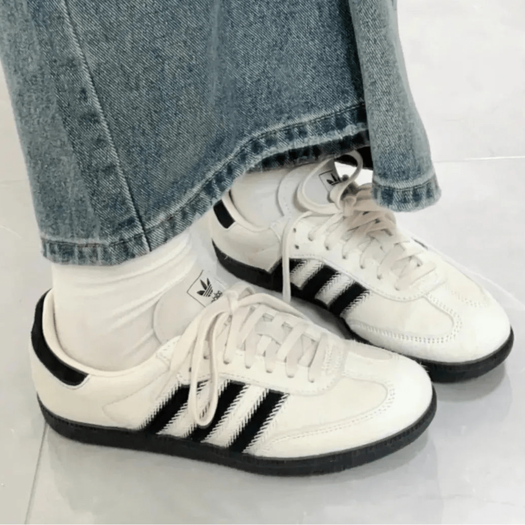 ADIDAS SAMBA OG "COW HAIR"奶油白 JP5329 - HADNES