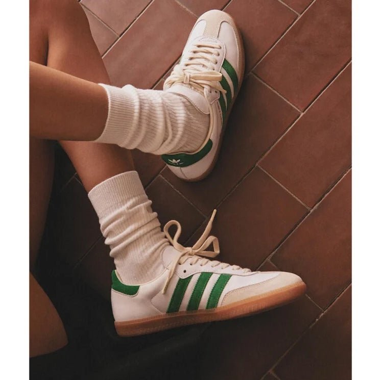 adidas Samba OG Sporty & Rich White Green - HADNUS