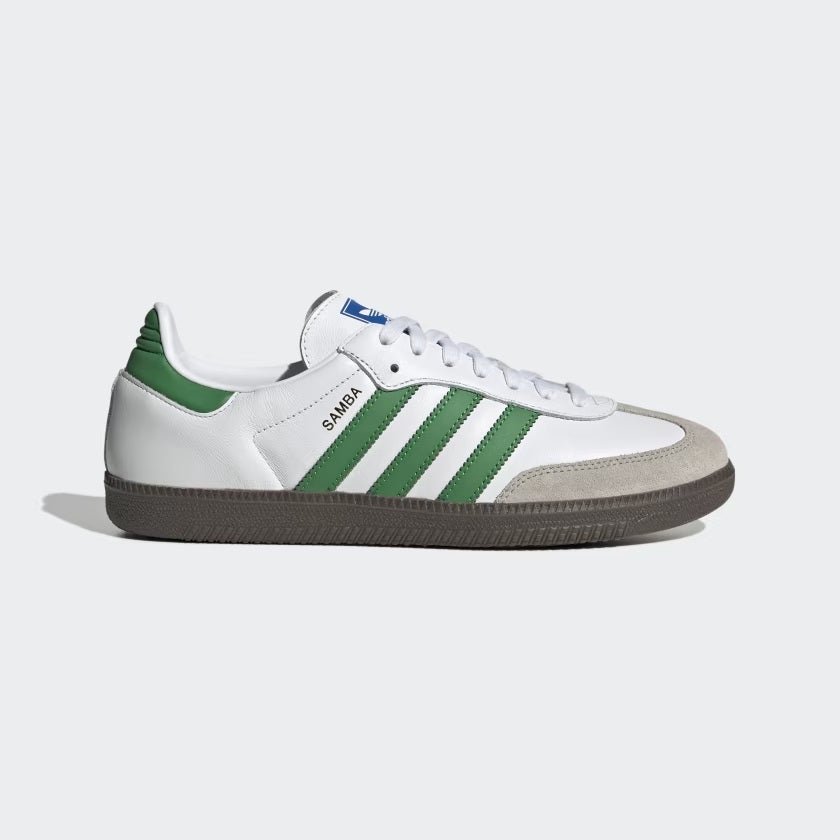 Adidas Samba Og White Green - HADNUS