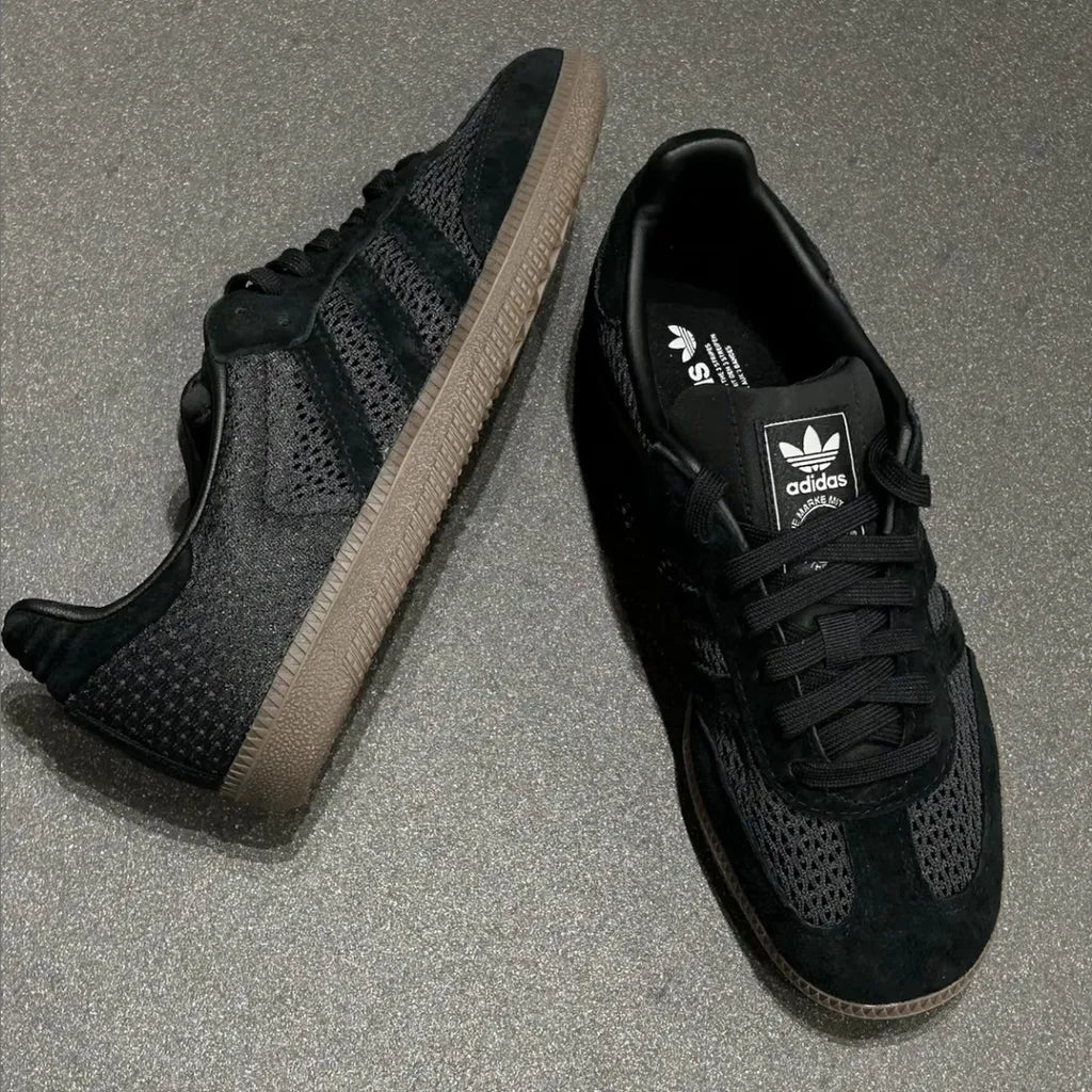 Adidas Samba OG Woven Knitting Black KK3530 - HADNES