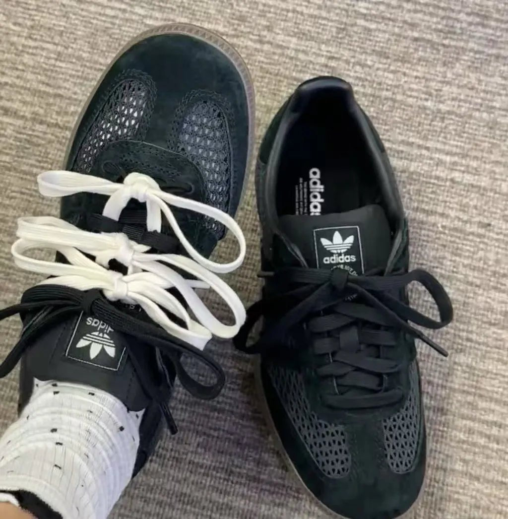 Adidas Samba OG Woven Knitting Black KK3530 - HADNES