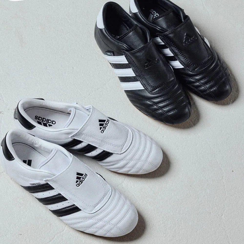 Adidas Taekwondo Black White - HADNUS