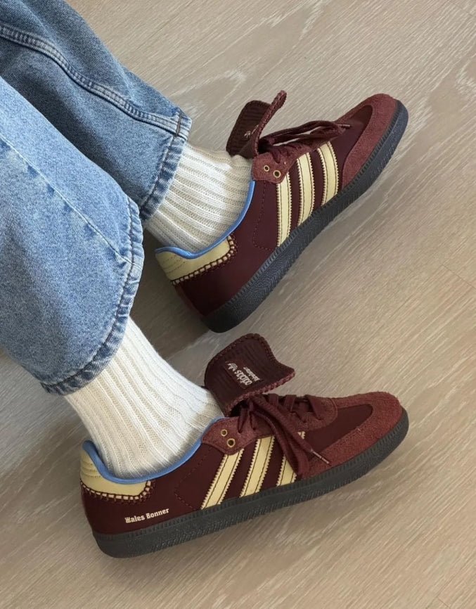 Adidas X Wales Bonner Samba Bordeaux Red - HADNUS