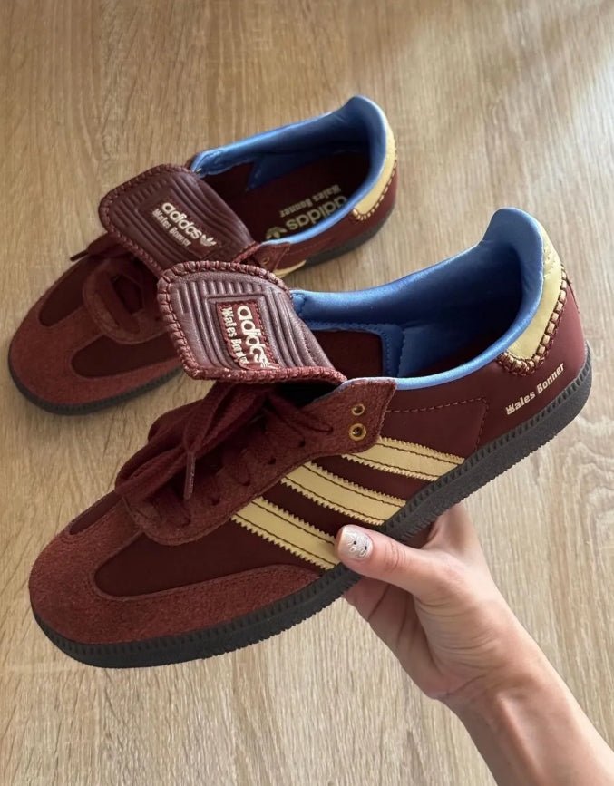 Adidas X Wales Bonner Samba Bordeaux Red - HADNUS