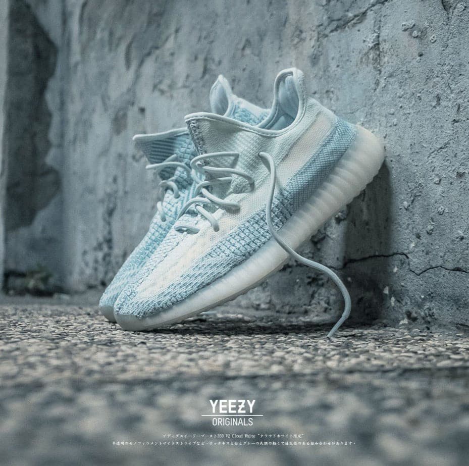 現貨-Adidas Yeezy Boost 350 V2 Cloud White (Non-Reflective) - HADNUS