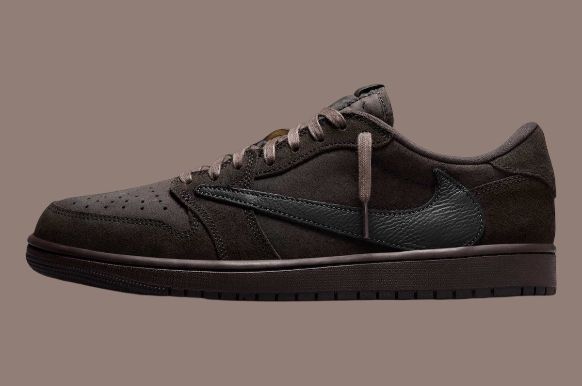 Air Jordan 1 Low OG x Travis Scott Velvet Brown - HADNES