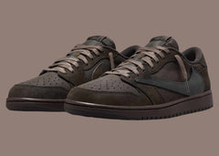 Air Jordan 1 Low OG x Travis Scott Velvet Brown - HADNES