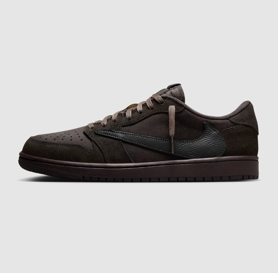 Air Jordan 1 Low OG x Travis Scott Velvet Brown - HADNES