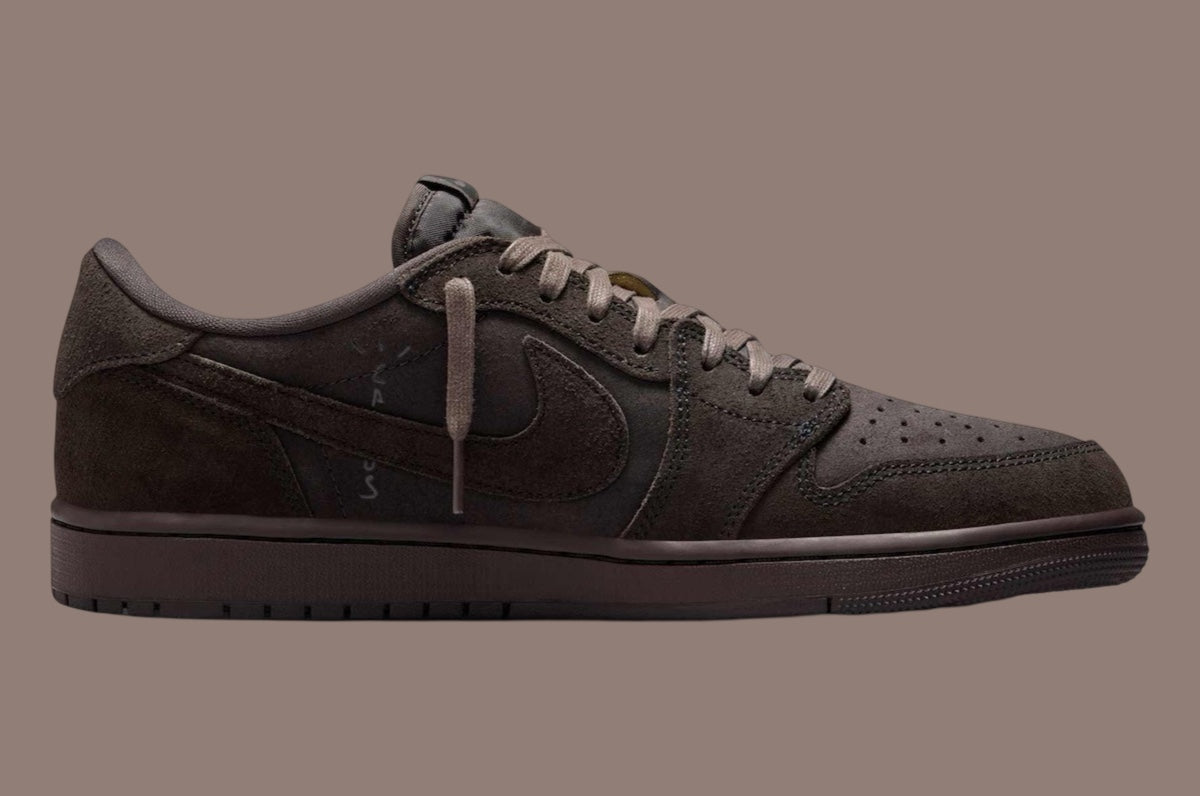 Air Jordan 1 Low OG x Travis Scott Velvet Brown - HADNES