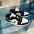 Air Jordan 1 Low Wmns Black University Blue - HADNUS