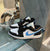 Air Jordan 1 Low Wmns Black University Blue - HADNUS