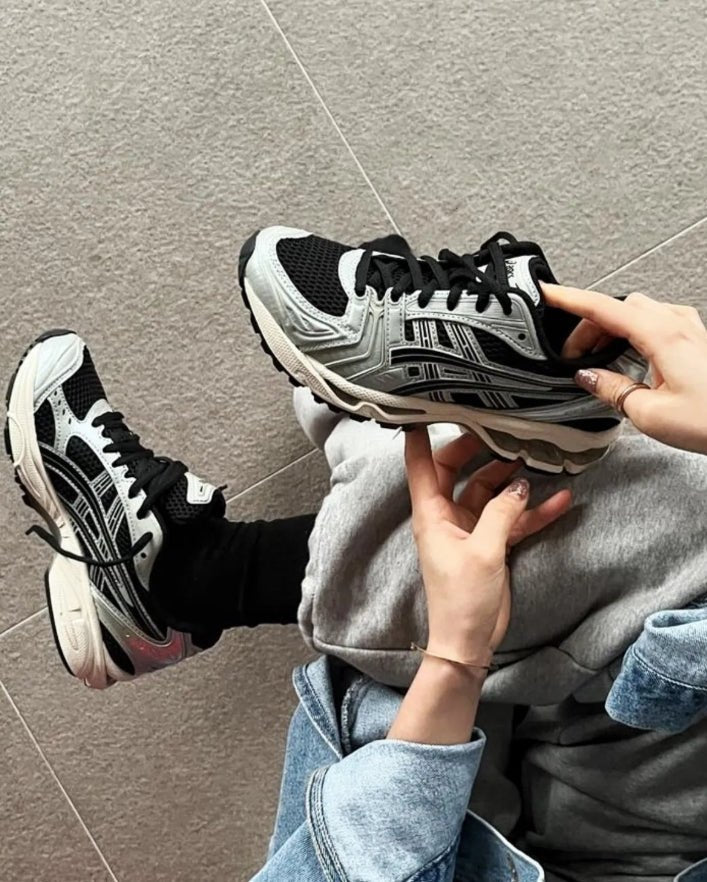 Asics Gel - Kayano14 Black Seal Grey 黑銀金屬 - HADNES