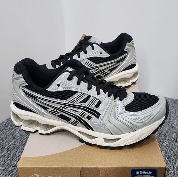 Asics Gel - Kayano14 Black Seal Grey 黑銀金屬 - HADNES