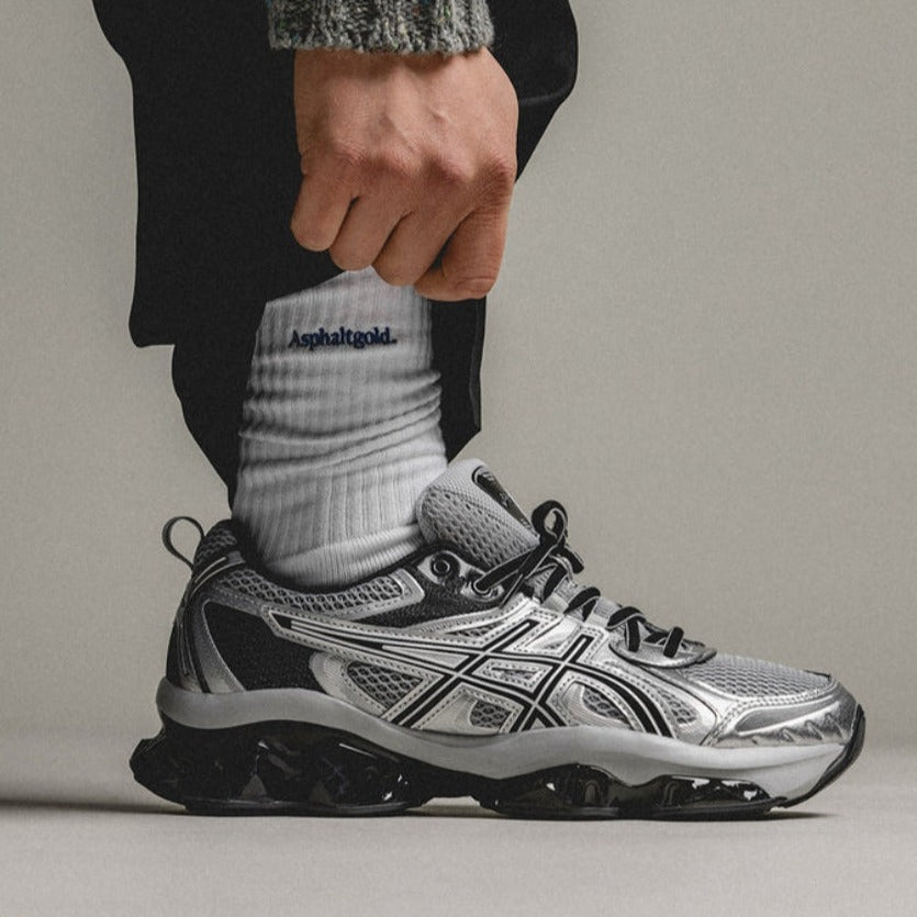 Asics Gel-Quantum Kinetic Mid Grey / Pure Silve | HADNES