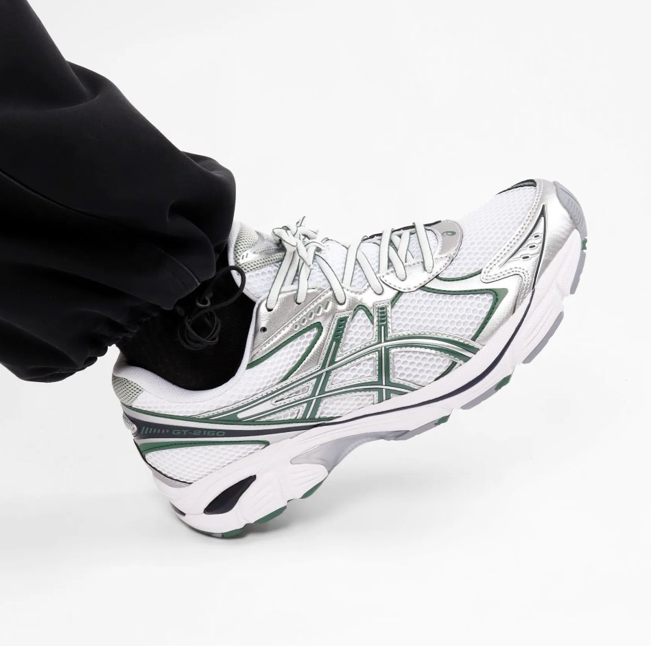 Asics GT - 2160 White/Shamrock Green - HADNUS