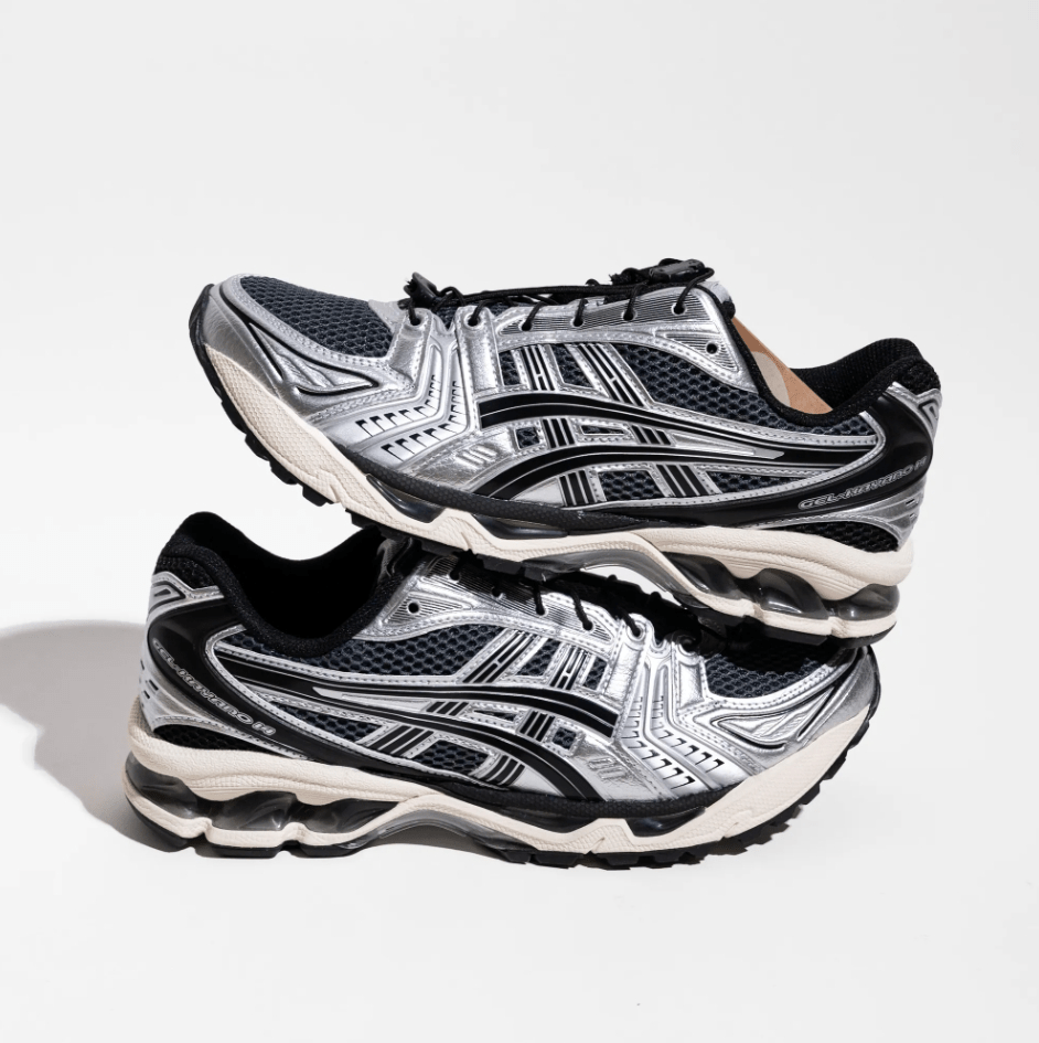 【韓國限定】Asics Unlimited Gel - Kayano 14 Carrier Grey Black - HADNES