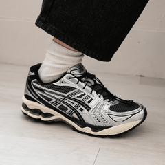 【韓國限定】Asics Unlimited Gel - Kayano 14 Carrier Grey Black - HADNES