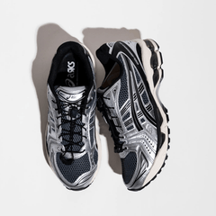 【韓國限定】Asics Unlimited Gel - Kayano 14 Carrier Grey Black - HADNES