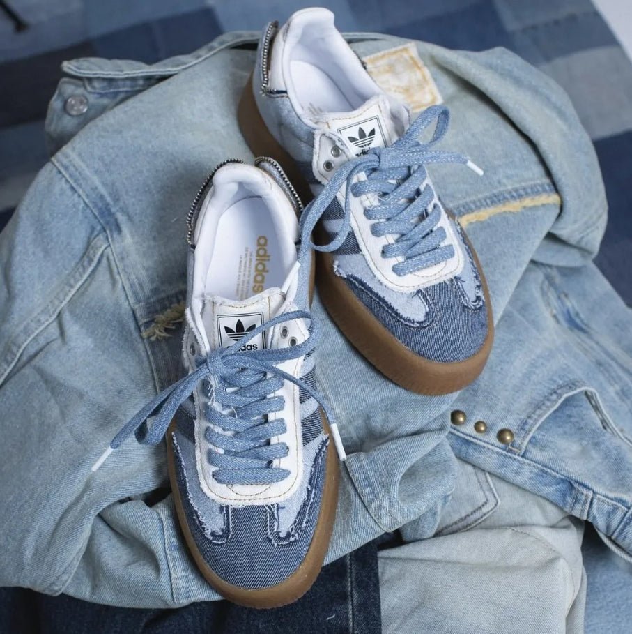 atmos x Adidas SAMBAE W Stacked Denim - HADNUS