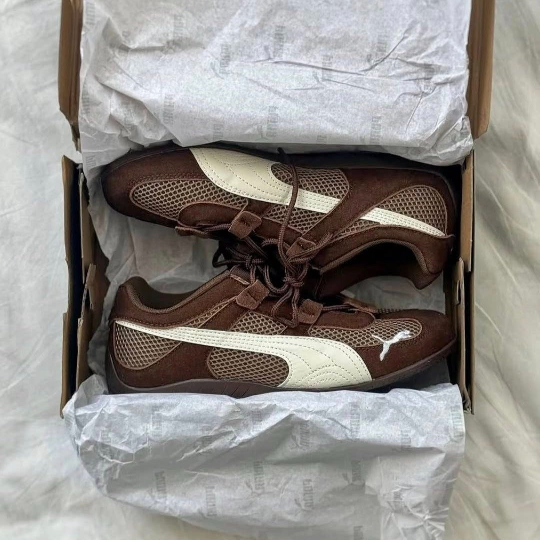 PUMA Speedcat Go Brown White