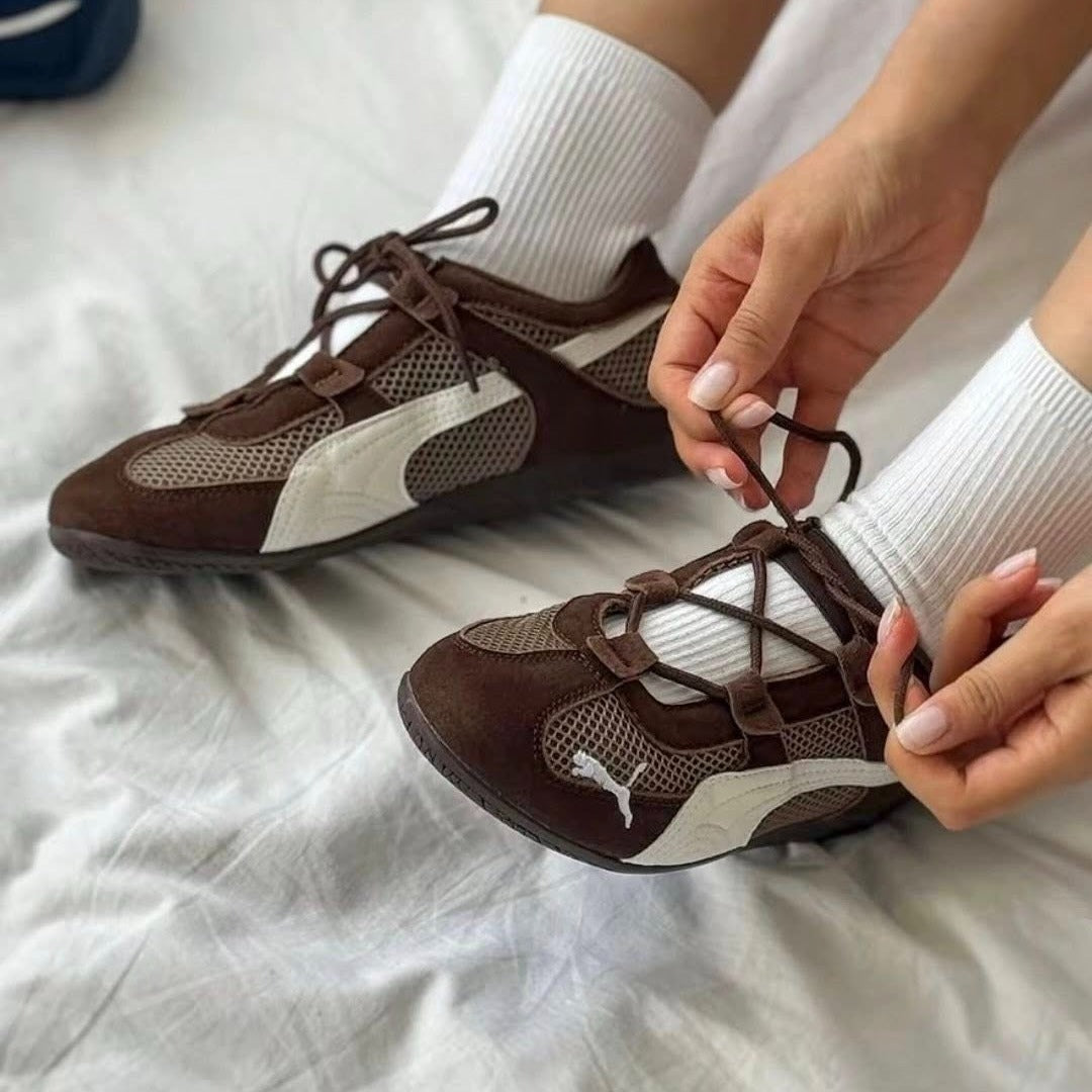 PUMA Speedcat Go Brown White