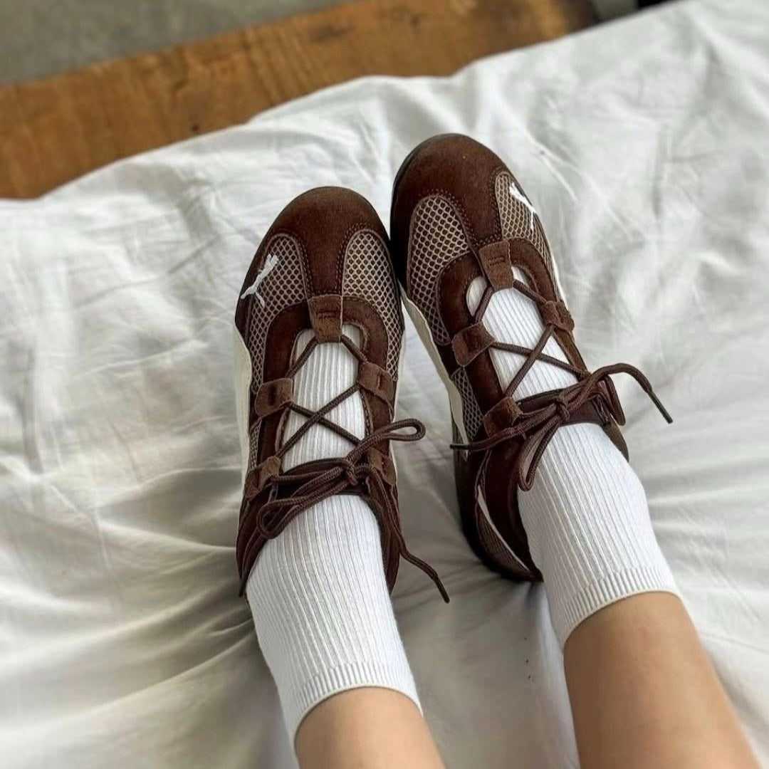PUMA Speedcat Go Brown White