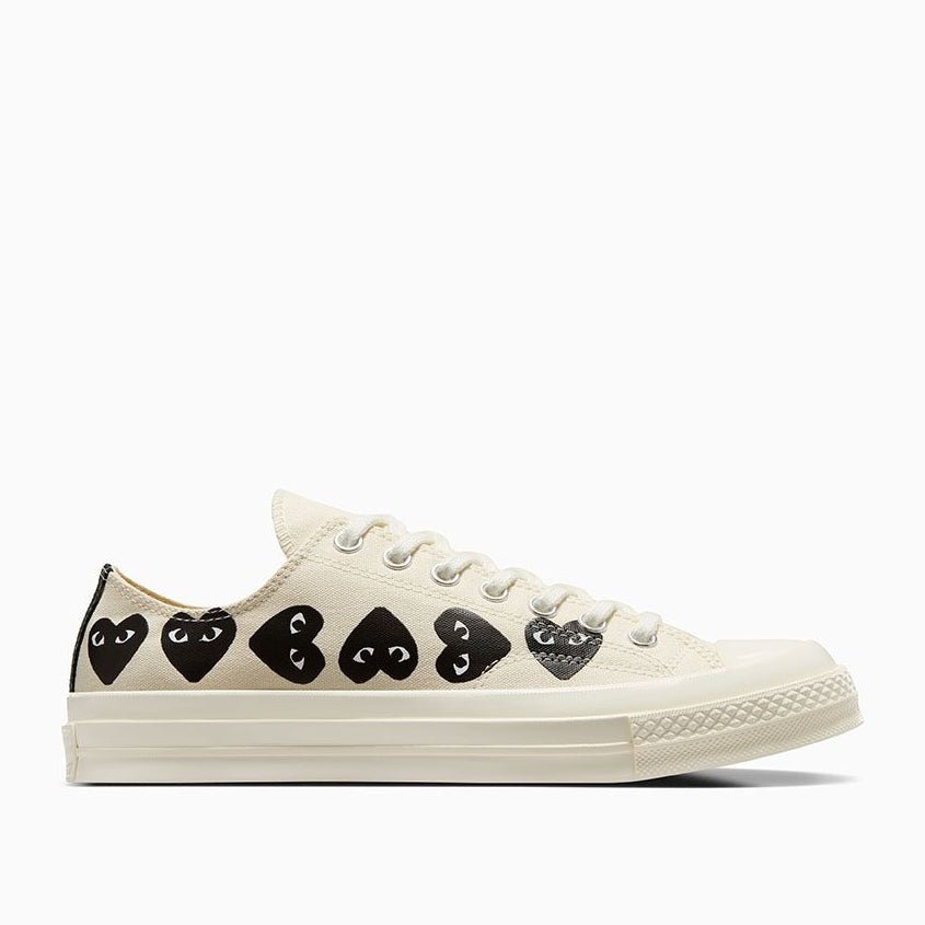 限時優惠!! CDG X CONVERSE MULTI HEART LOW - HADNUS