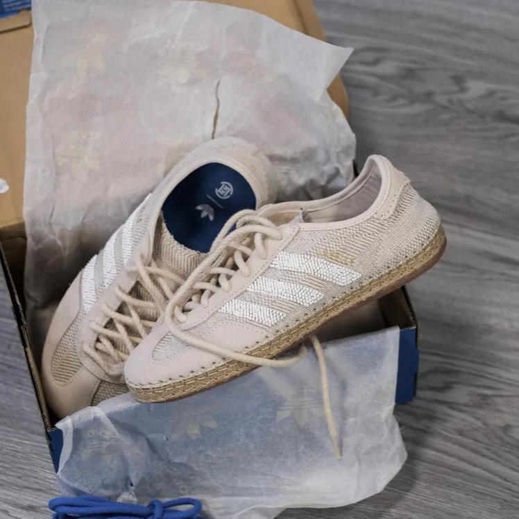 CLOT x Adidas Originals Gazelle &quot;HALO IVORY&quot; - HADNUS