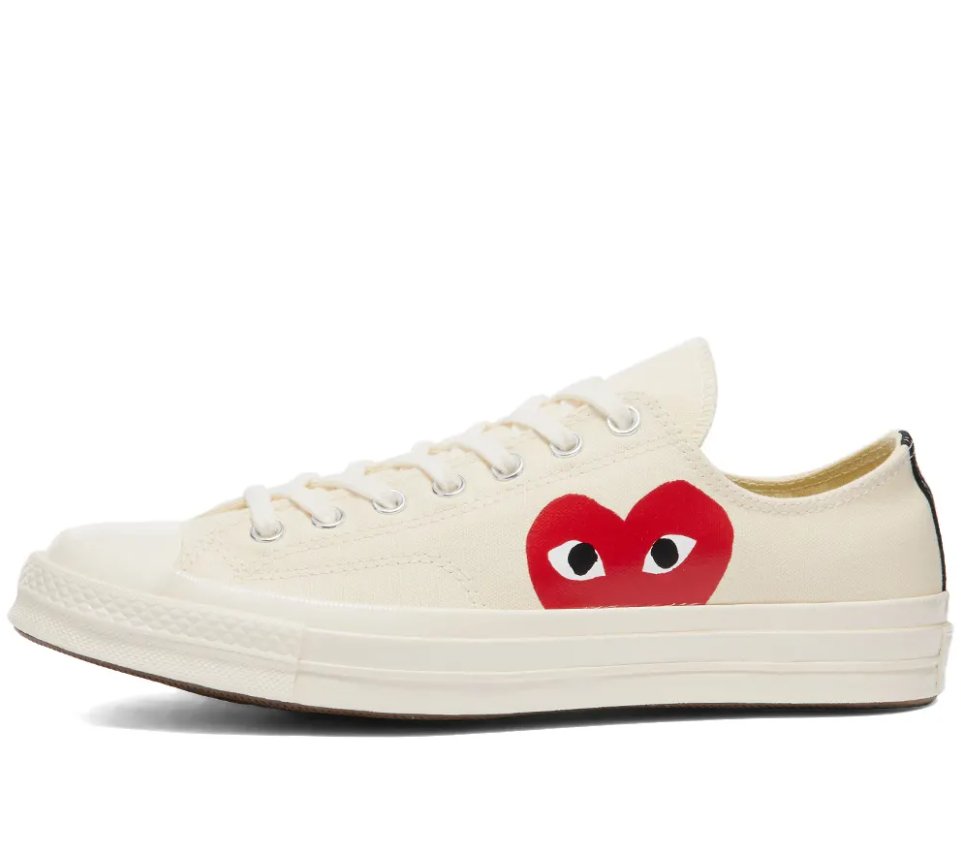 Comme Des Garcons Play X Converse Chuck Taylor 1970s Ox - HADNUS