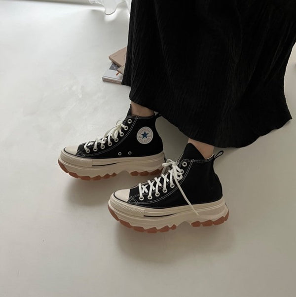 Converse All Star 100 Trekwave Hi Black - HADNUS