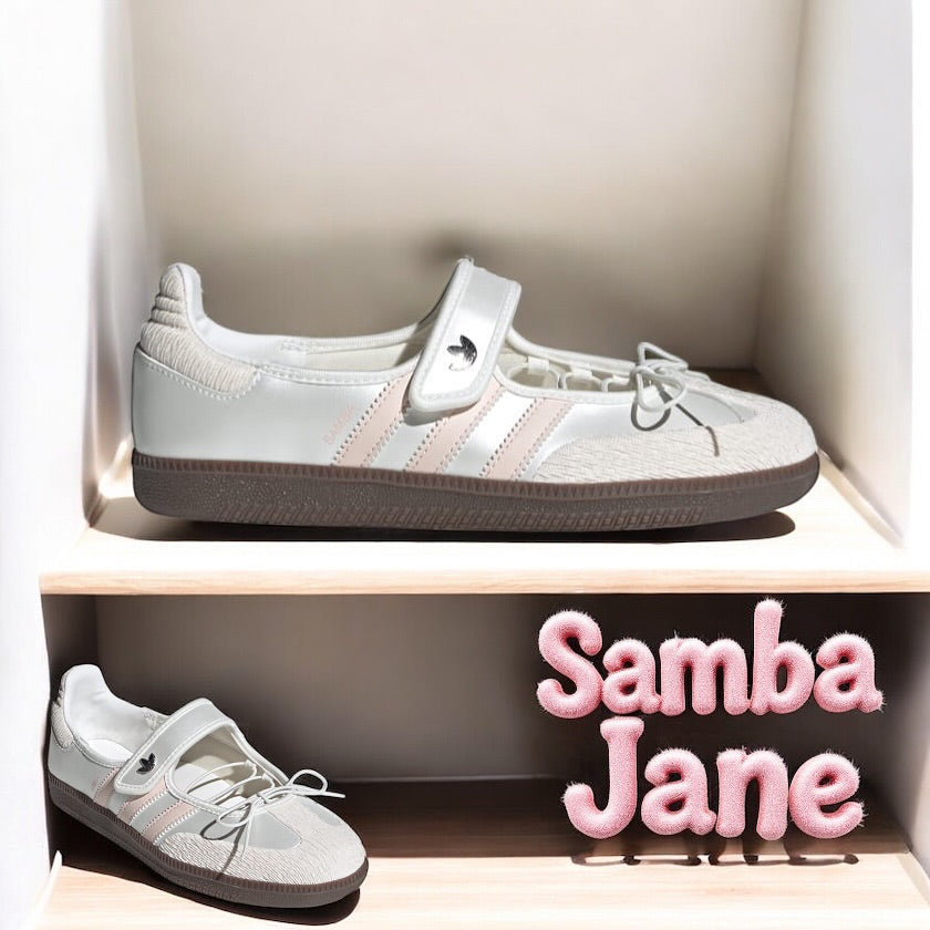 Adidas Samba Jane Cloud White Baby Pink