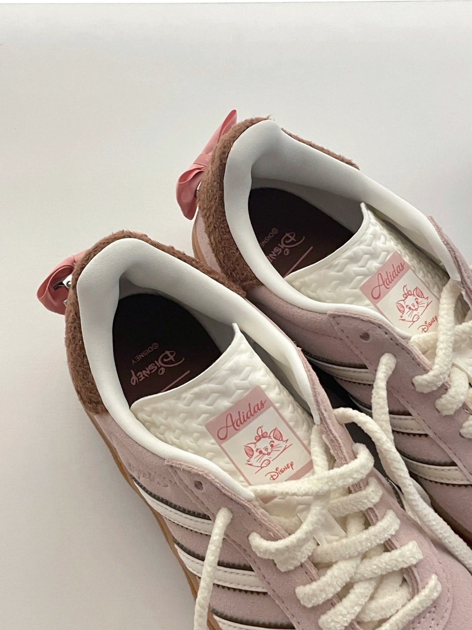 DISNEY X ADIDAS GAZELLE BOLD 摩卡櫻花粉 JR4244 - HADNES