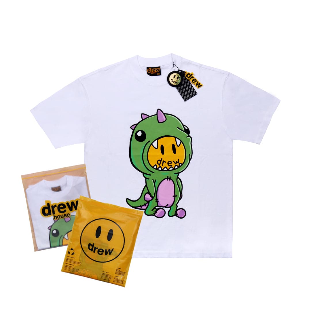 Drew House Mascot Dinosaur T - Shirt - HADNUS