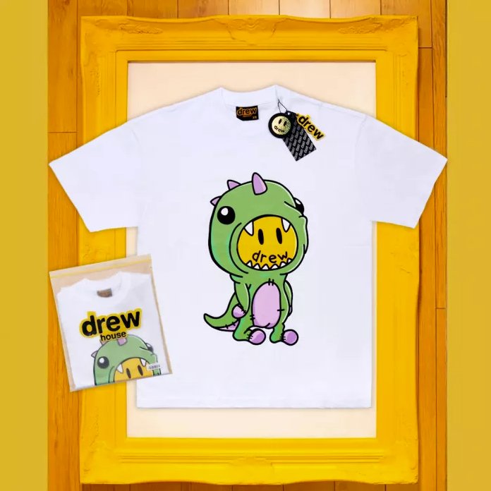 Drew House Mascot Dinosaur T - Shirt - HADNUS