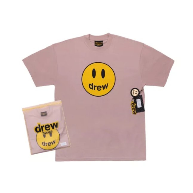 Drew House Mascot Dusty pink T Shirt - HADNUS