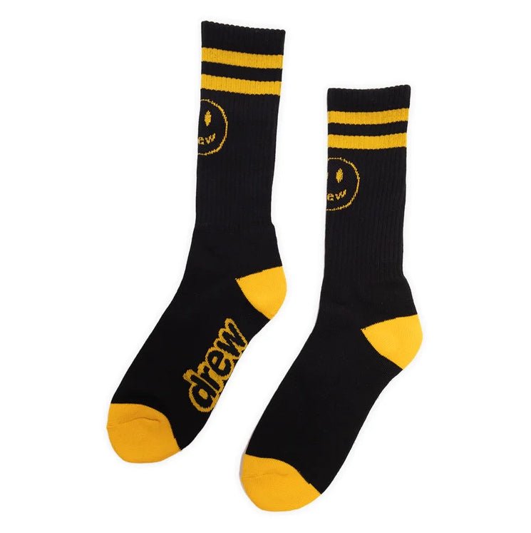 Drew House Mascot Socks Black - HADNUS