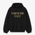 Fear of God Fleece Hoodie Black - HADNUS