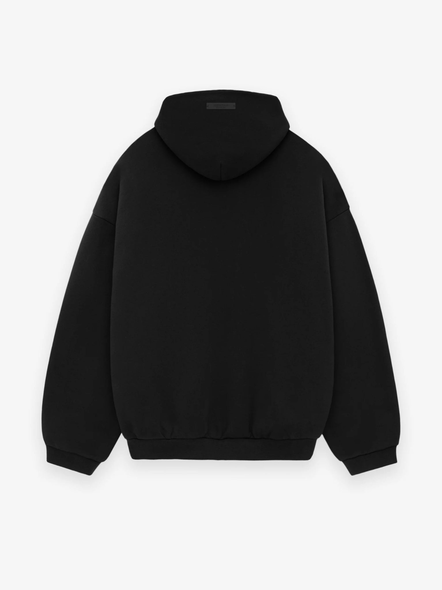 Fear of God Fleece Hoodie Black - HADNUS