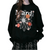 Mardi Mercredi Sweatshirt Flowermardi Blossom Black Cream - HADNES