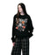 Mardi Mercredi Sweatshirt Flowermardi Blossom Black Cream - HADNES