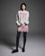 Mardi Mercredi Sweatshirt Flowermardi Needlework Oatmeal Pink - HADNES