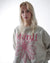 Mardi Mercredi Sweatshirt Flowermardi Needlework Oatmeal Pink - HADNES
