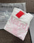 Mardi Mercredi SWEATSHIRT FLOWERMARDI NEEDLEWORK WHITE PINK - HADNES