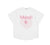 MARDI MERCREDI TSHIRT FLOWERMARDI_WHITE PINK - HADNES